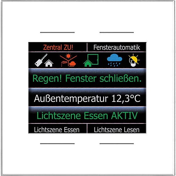 ISSENDORFF Glas-Farbdisplay 2,8Z 4Ta. +Temp.Sensor,ws LCN - GT4DW